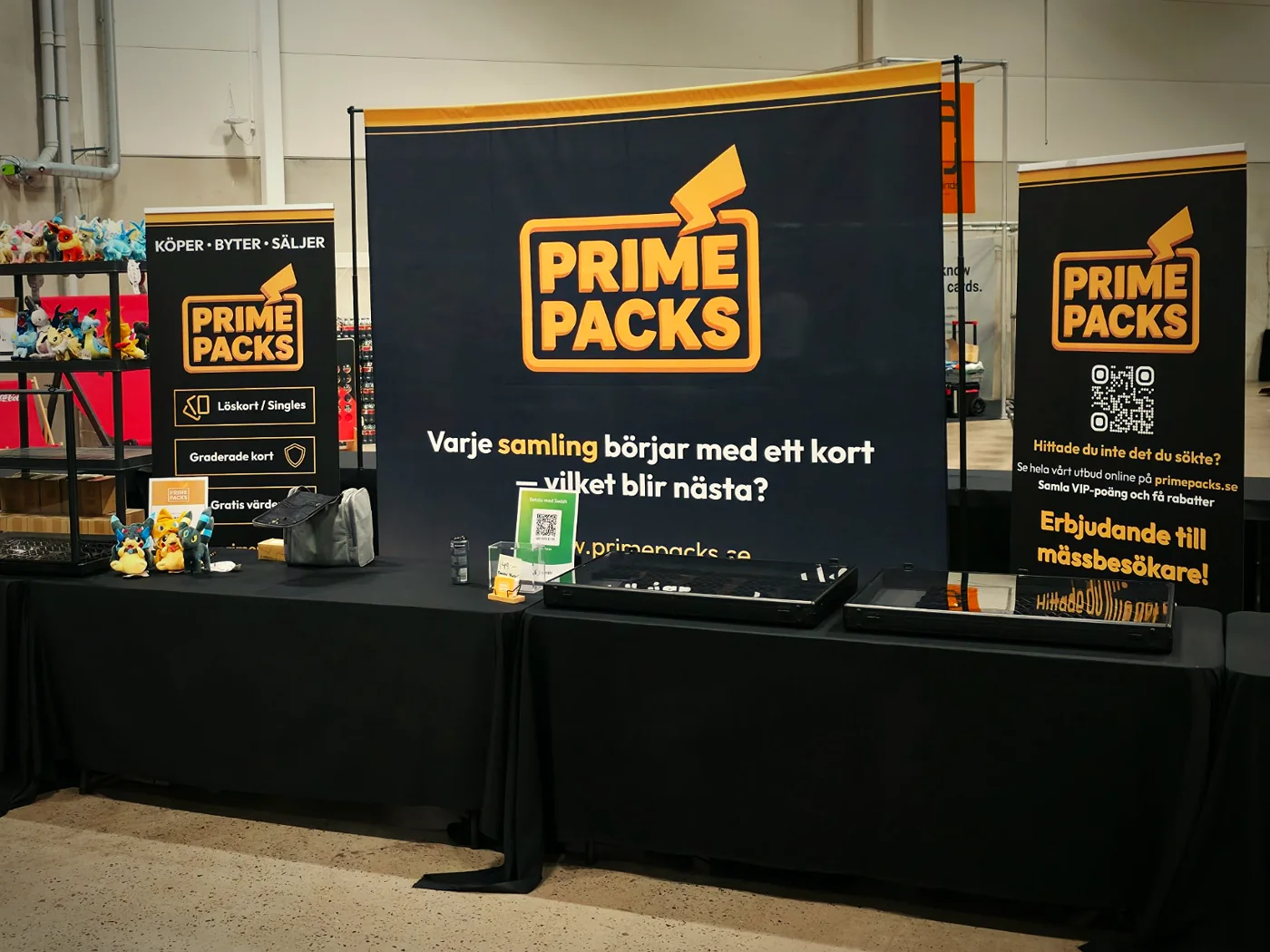 PrimePacks monter på Åby Arena