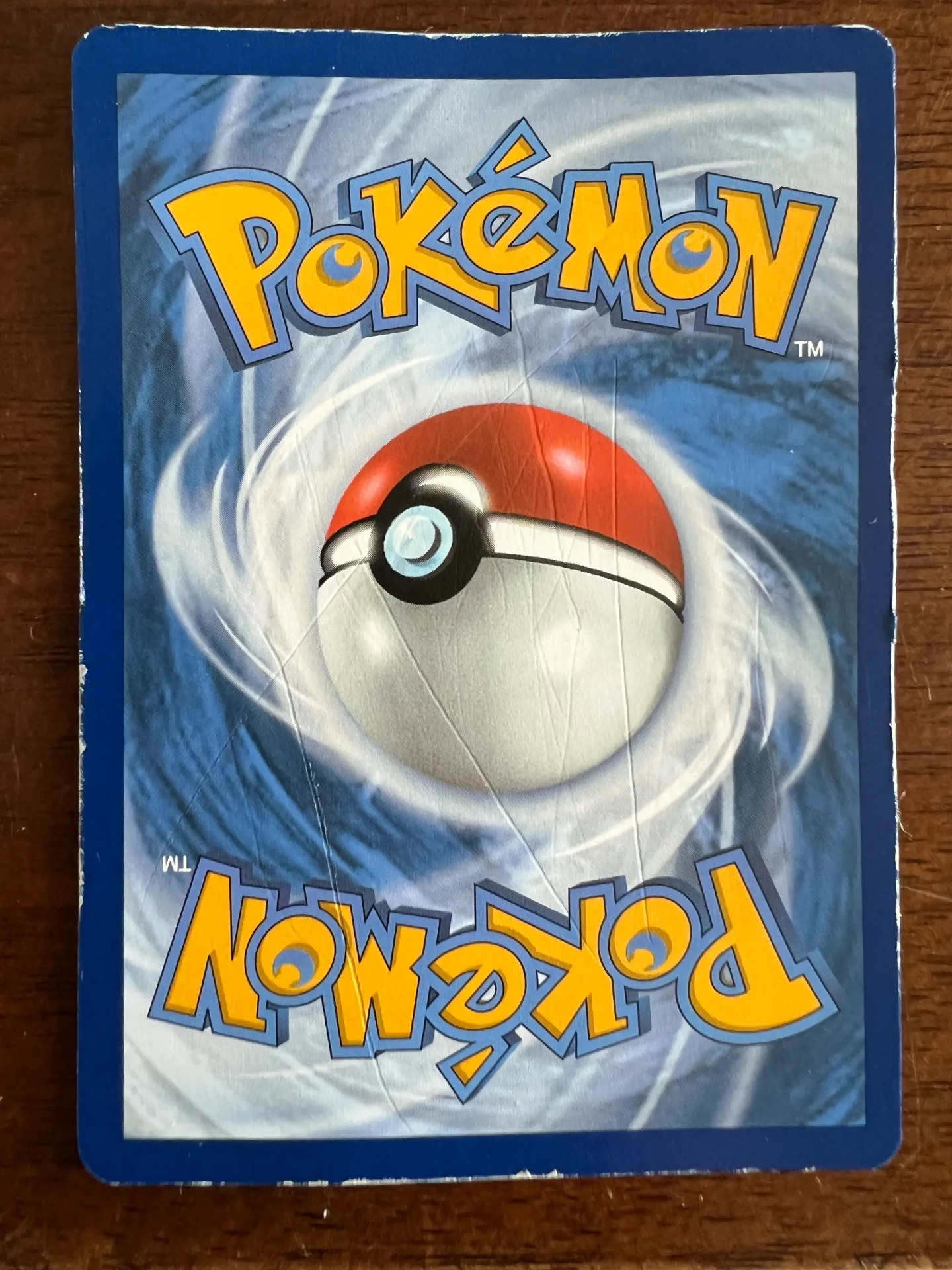 Exempel på Pokémonkort i skick Played (PL)